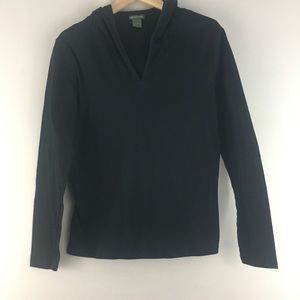 Dockers V Neck Hooded Pullover Long Sleeve